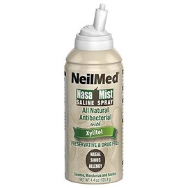 NeilMed Nasamist - Spray salino con xilitol, 4.5 onzas (paquete de 1)