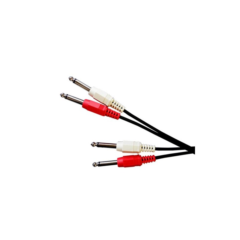 [Music Series] Line Cable One side: φ0.25 inch (6.3 mm),
