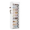 VILICK Shoe Rack with Cover Narrow Shoe Rack Organizer with