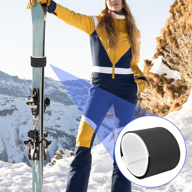 Velcro Ski Strap, Ski Bands, Ski Equipment, Shoulder Strap Strap,