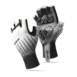 SUJAYU Cycling Gloves Mountain Bike Gloves, Half Finger MTB Gloves Bike Gloves for Men Cycling Mountain Bike Accessories, Bicycle Gloves Riding Gloves