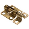 Hillman Hardware Essentials 851007 Barrel Bolt Zinc and Yellow Dichromate