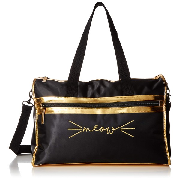 T-Shirt & Jeans Meow Weekender, Black