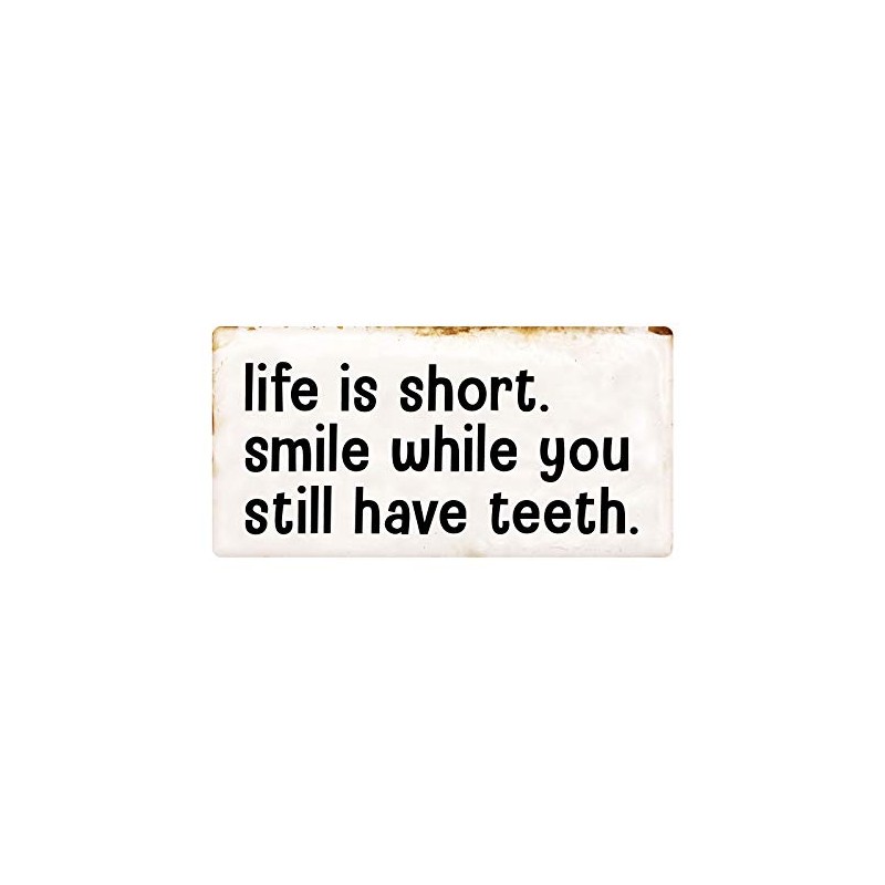 Deerts 1272HS Life is Short Smile While You Still Have