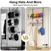 Over the Door Hat Organizer, 3 Tier Wall Mounted Hat