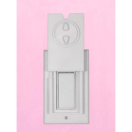 HomeStar Safety Light Switch Guard (for a Single Rocker Switch)
