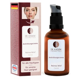 Dr. Khouw Cosmetics® Rosacea Cream Face for Redness [Developed by Dermatologist] 50 ml | Made in Germany | Rosacea Face Care | Anti Redness Cream Face | Rosacea Face Care Cruelty Free