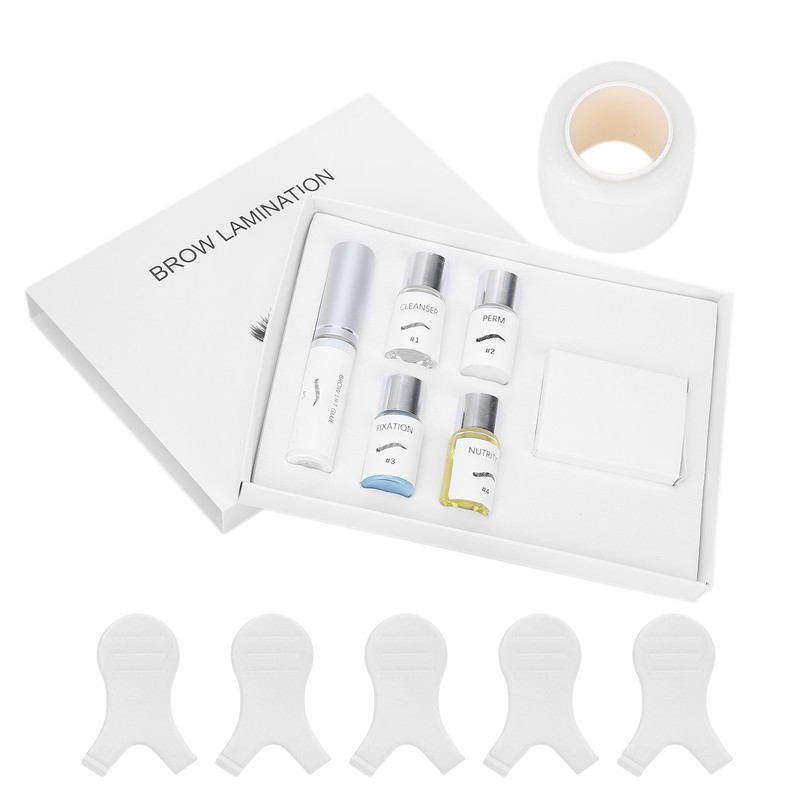 Professional DIY Eyebrows Styling Kit Mild Eyebrow Perming Tool Set