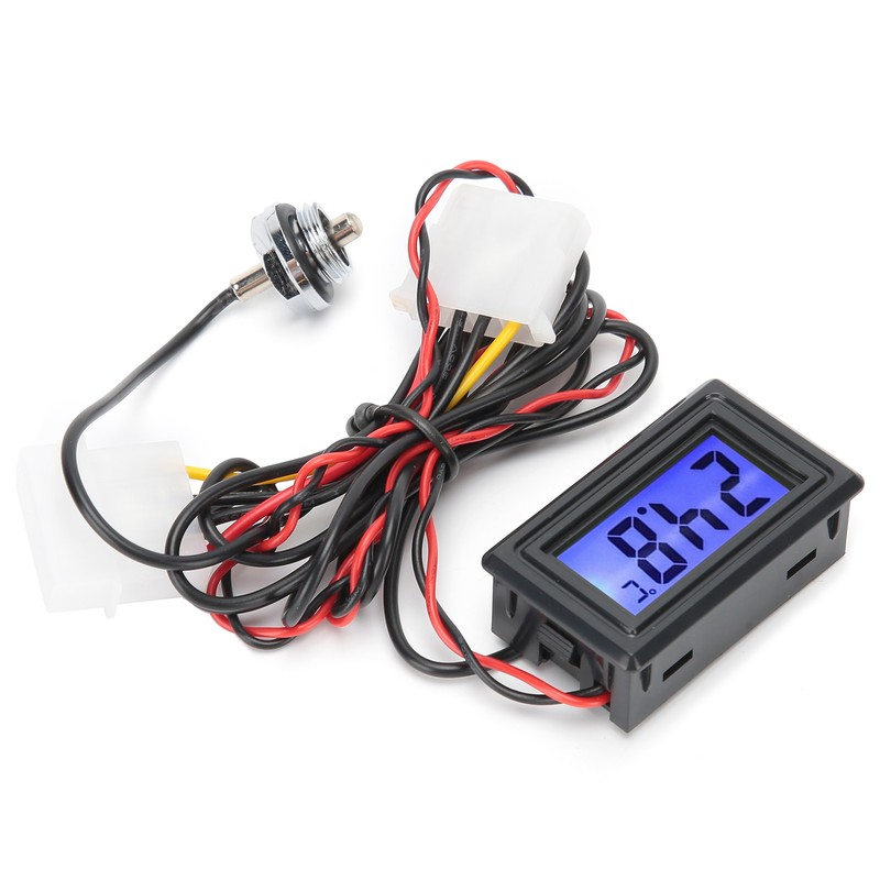 Water Cooling Thermometer Digital Display Computer Temperature Meter WDXS-DT 5V-24V