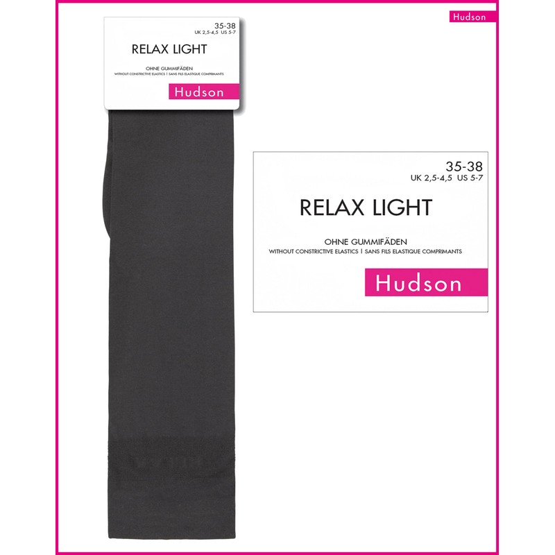 Hudson Women's Knee-High Socks, Grey (Anthrazit 0545), Size 6/8