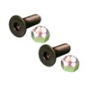 2 - Caterpillar Style Skid Steer Cutting Edge Bolt w