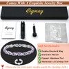 Cigmag Lymphatic Drainage Magnetic Bracelet for Women Titanium Steel Adjustable