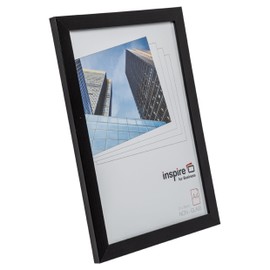 OXFORD Quality Black Wood A4 21x30 cm Certificate Photo Frame Non Glass Aperture Display OXFA4NG