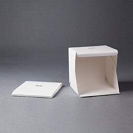 Foldio1 (Caja de luz de Estudio de Toma de fotografías Plegable portátil Todo en uno de 10 "con Kit de iluminación LED) por ORANGEMONKIE