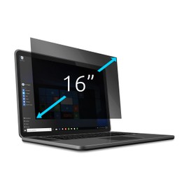 Kensington Privacy Screen Filter for 16'' 16:10 Laptops, 2-Way Removable Protector, Reversible Screen Cover with Anti-Glare and Blue Light Reduction to Prevent Eye Strain - 628969