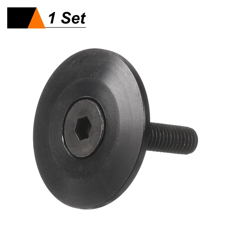 sourcing map 1 1/4" OD Bicycle Headset Stem Top Cap
