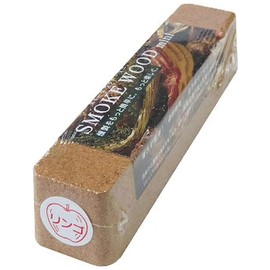 IPPINKA Smoke Wood Chips, Compressed, Made from Apple Tree, 120g