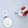 POFET 100 PCS Plastic Washers 45mm Polypropylene Washers for Fixing
