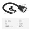 9W Machine Light, 900 Lumens Flexible Work Light for Lathe