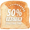 Select Brands Toastmaster 2-Slice Fast Toaster