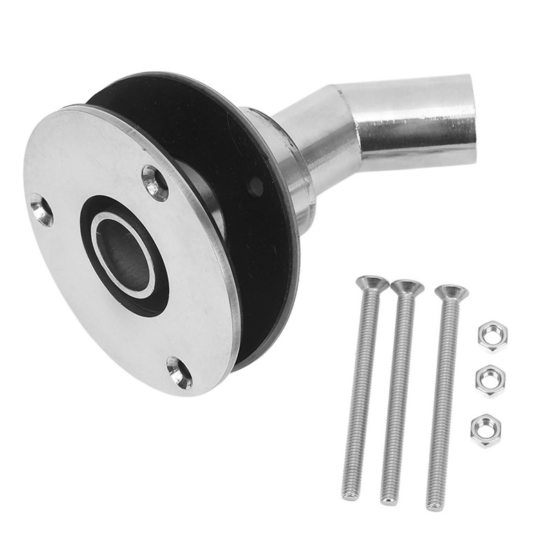 0.9in Hull Exhaust Fittings Heat Insulation Curved Tube Pipe Socket