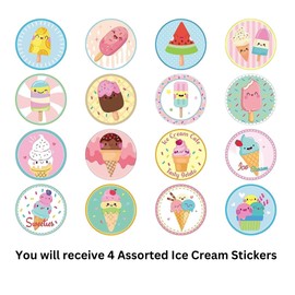 JOY MINI CUPS - Miniature Ice Cream Cones For Kids, Desserts, Cupcake Cones, 42 Ct per box - Pack of 2 (84 ct in total) BONUS, 4 Ice Cream Stickers