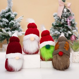 BWFY 4pcs new Christmas decoration sit Rudolph doll Christmas Children gift hotel mall window decoration
