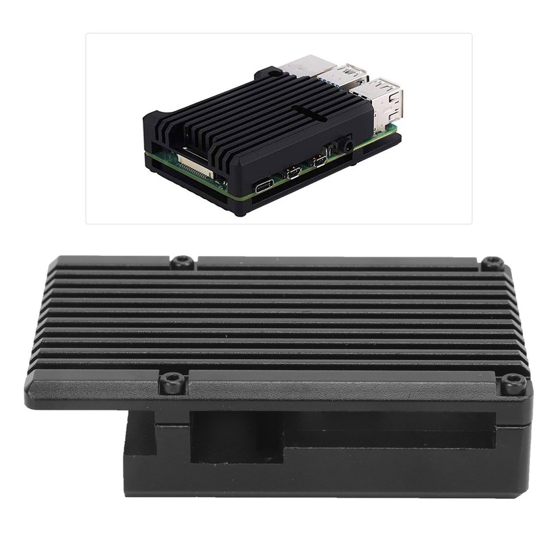Aluminum Alloy Box Heat Dissipation Cooling Case Accessories for Raspberry