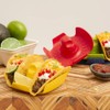 Prepara Double Sombrero Taco Holder, Set of 4, Assorted Colors