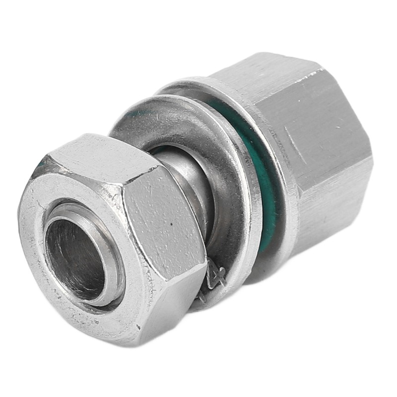 2Pcs Cable Connectors Waterproof Stainless Steel Cord Head Adapters for