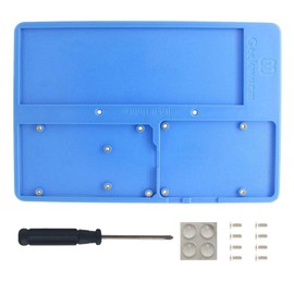 Geekworm RAB Holder Breadboard Base/ABS Case/Education Platform for Arduino UNO Mega 2560 / Raspberry Pi 5 / Raspberry Pi 4 Model B / 3 B+ / 3B