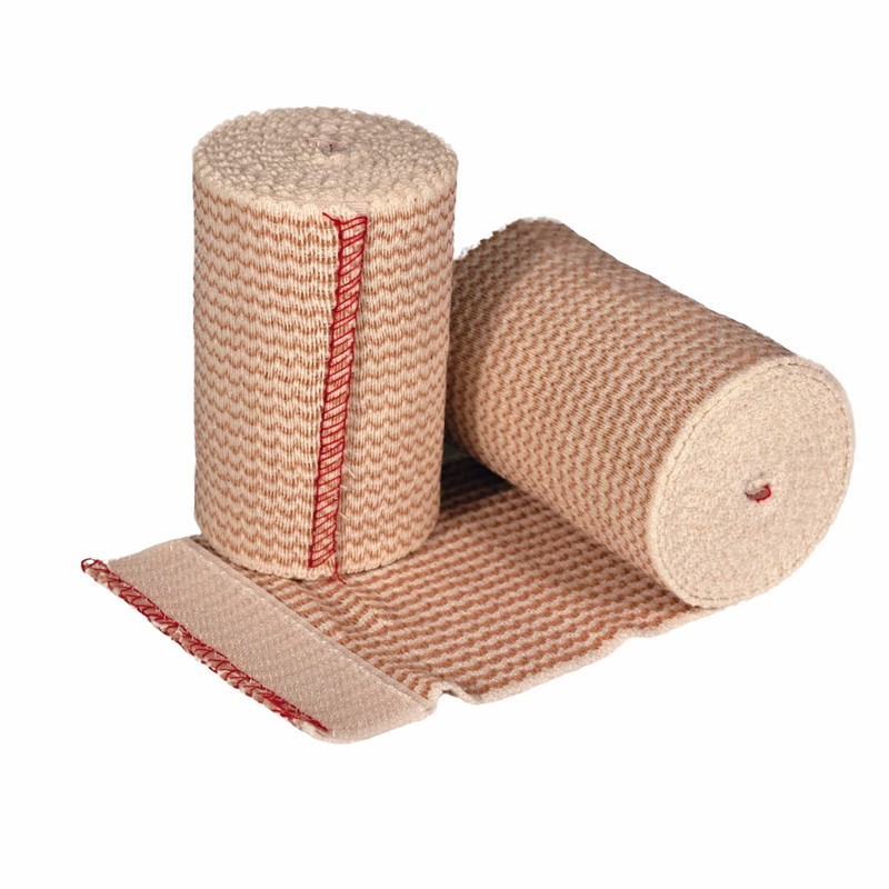 Vakly Elastic Bandage Wrap Rolls with Self-Closure [Pack of 10]