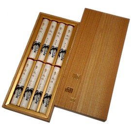 Gyoshodo Incense Incense Incense Shurin Short Size 8 Paulownia Box #6061