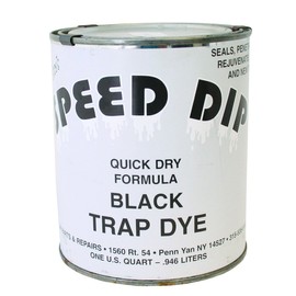 Pete Rickard's Men's Speed Dip Trap Dye, Black
