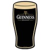 Signs 4 Fun SYM671 Guinness Pint Glass Die Cut Sign,