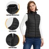 Outdoor Ventures Women's Quilted Vest Packable Transition Vests Lined Hybrid