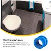 TEHAUX Thickening Toilet Sealing Ring Odor Resistant Flange Ring for