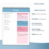 To Do List Notepad - Daily Planner Notepad Undated 52
