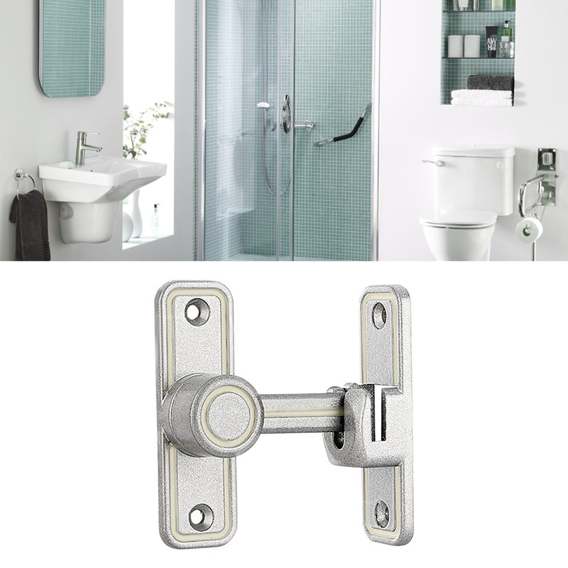 Sliding Door Bolt Luminous Prevent Theft Safe Stainless Steel 90