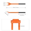 Dolibest 28'' Demo Bar 2-Tine Wrecking Bar, Heavy Duty Pallet