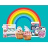 Dr. Oetker 6 Unicorn and Rainbow Birthday Candles, 284 g