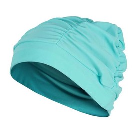 Aquarobics swim cap, stretch swim cap, spa swim cap, mint / 아쿠아로빅 수모 스판주름 수모 스파 수영모자 민트