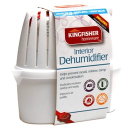 Kingfisher DHS2 Refillable Dehumidifier, Transparent, One Size