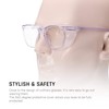MORK&SUKY Safety Glasses, Stylish Goggles With No Fog Lense,Perfect Alternatives