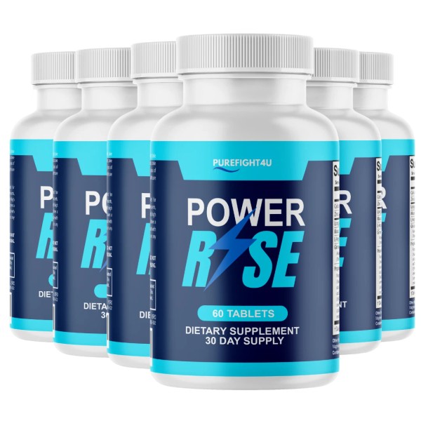PUREFIGHT4U Power Rise Male Vitality Support Supplement, PowerRise Formula |