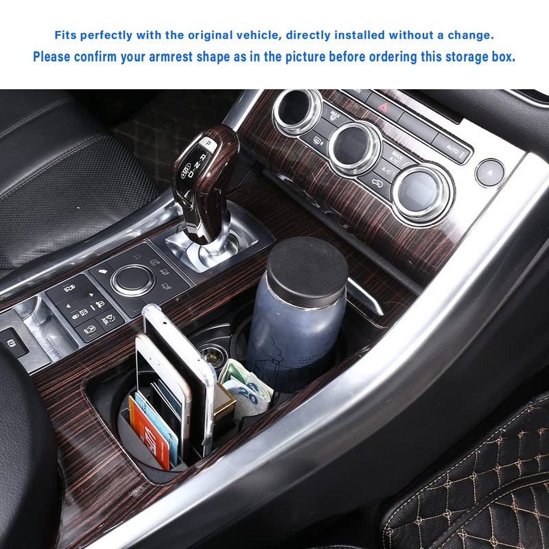 Center Console Cup Holder Frame Phone Tray for Rangerover RR