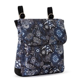 Sakroots Women's Olympic Convertible Backpack, Midnight Seascape, 13IN x 3IN x 12.5IN
