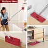 BOSHENG Hands-Free Mop and Bucket Set with 3 Washable Pads,