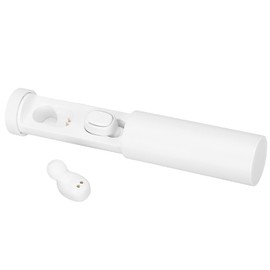 Wireless Earbuds, 5.0 Headphones Touch Control with Wireless Charging Case, 120H Standby, Stereo Earphones in-Ear Built in Mic Headset for Sport White