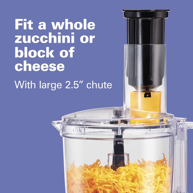 Hamilton Beach Food Processor & Vegetable Chopper for Slicing, Shredding,